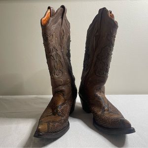 Leather Cuadra Cowboy Boots